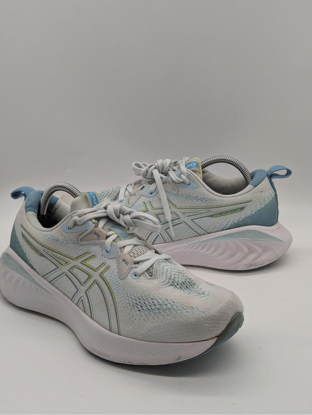 Womens Size 10.5 - Asics Gel-Cumulus 25 Blue Soothing Sea Yellow 1012B441-402